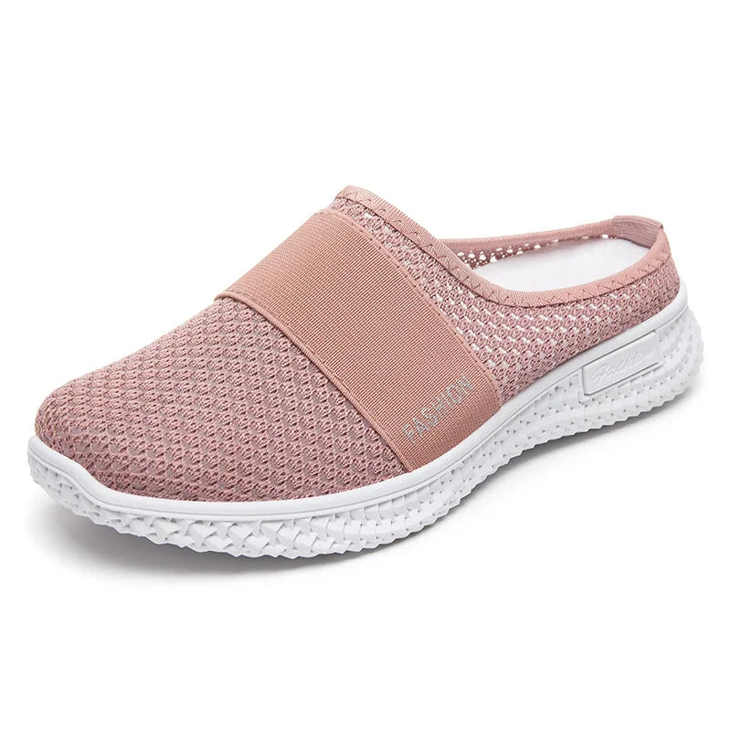 NEW 2025 Women's Casual Flats Shoes - Fashion Breathable Mesh Lazy for Ladies, Walking Light Comfortable Outdoor footwear