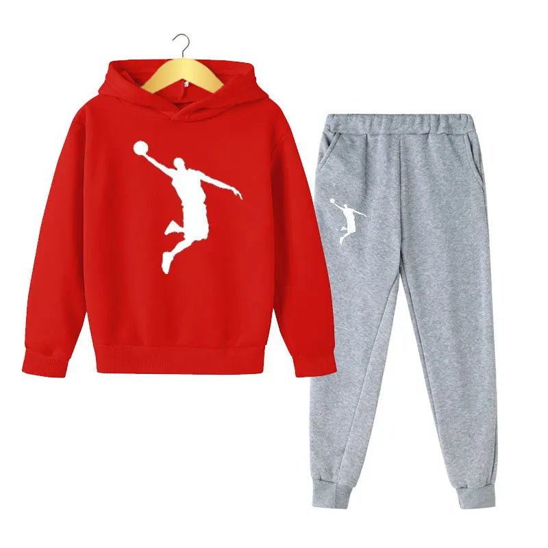 Kids Autumn, Spring & Winter Fashion - 2Pcs Hoodie & Pants Sports, Suits 3-13 Years Boys & Girls Casual Outfits, Tracksuits Children Clothing Sets