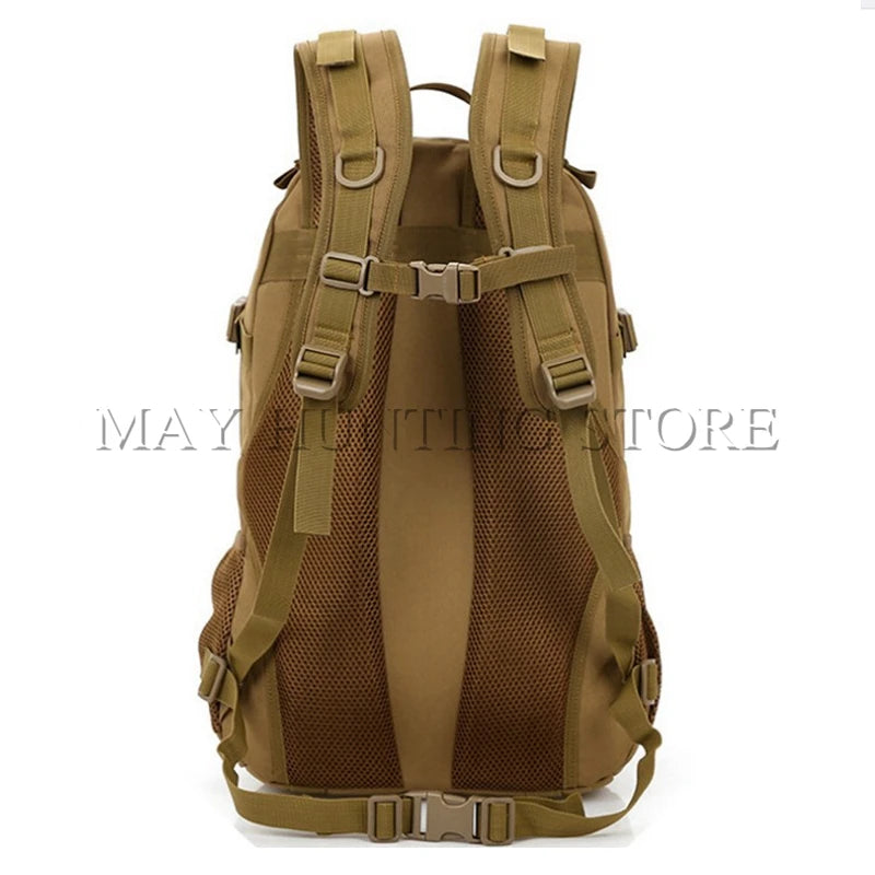 Wholesale 40L Outdoor Tactical Multi-function Bag Military Nylon Combat 600D Shoulder Backpack Men For Hiking Hunting Trekking