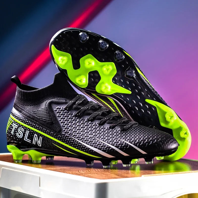 High Quality Football Shoes - Original Pro Training Sport Fast Soccer, Non-slip, Football Boots for Adults & Kids