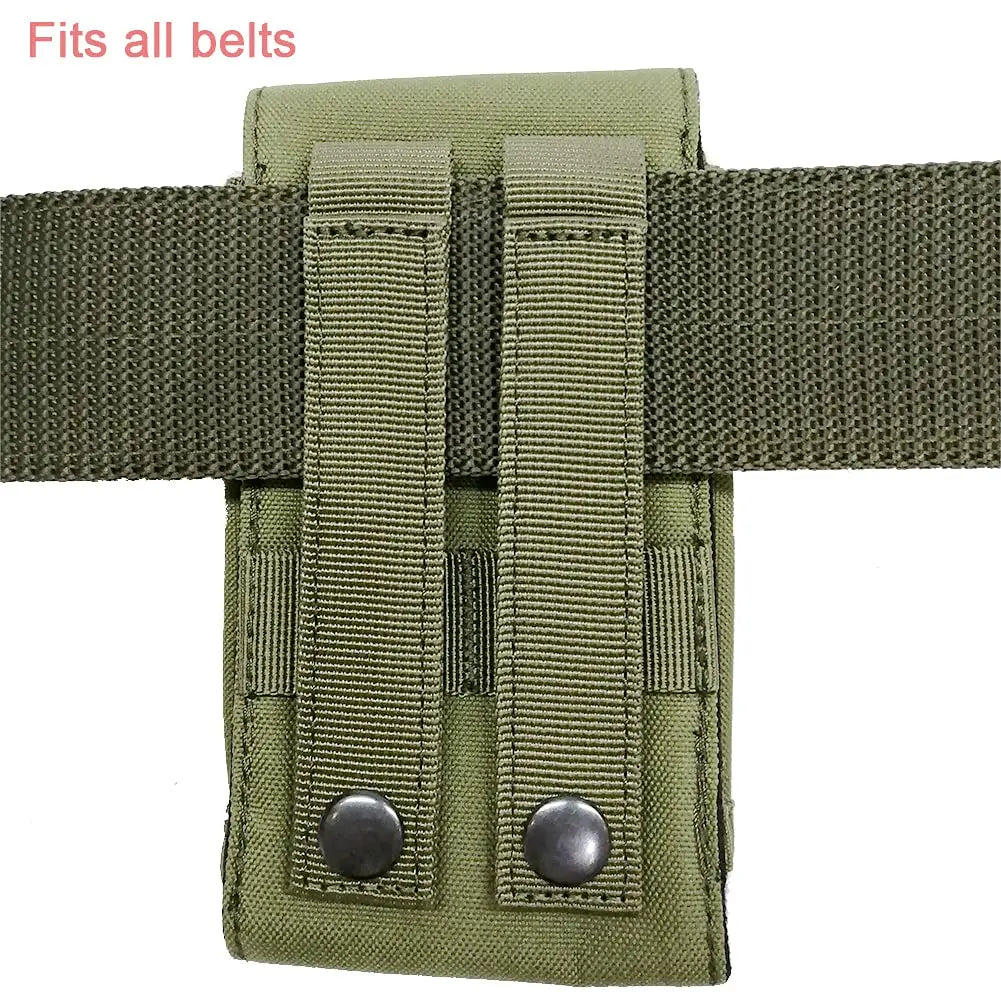 Tactical EDC Bag Molle Belt Pouch Vest Pack Cell Phone Waist Bag Outdoor Camping Hunting Mobile Phone Pouch