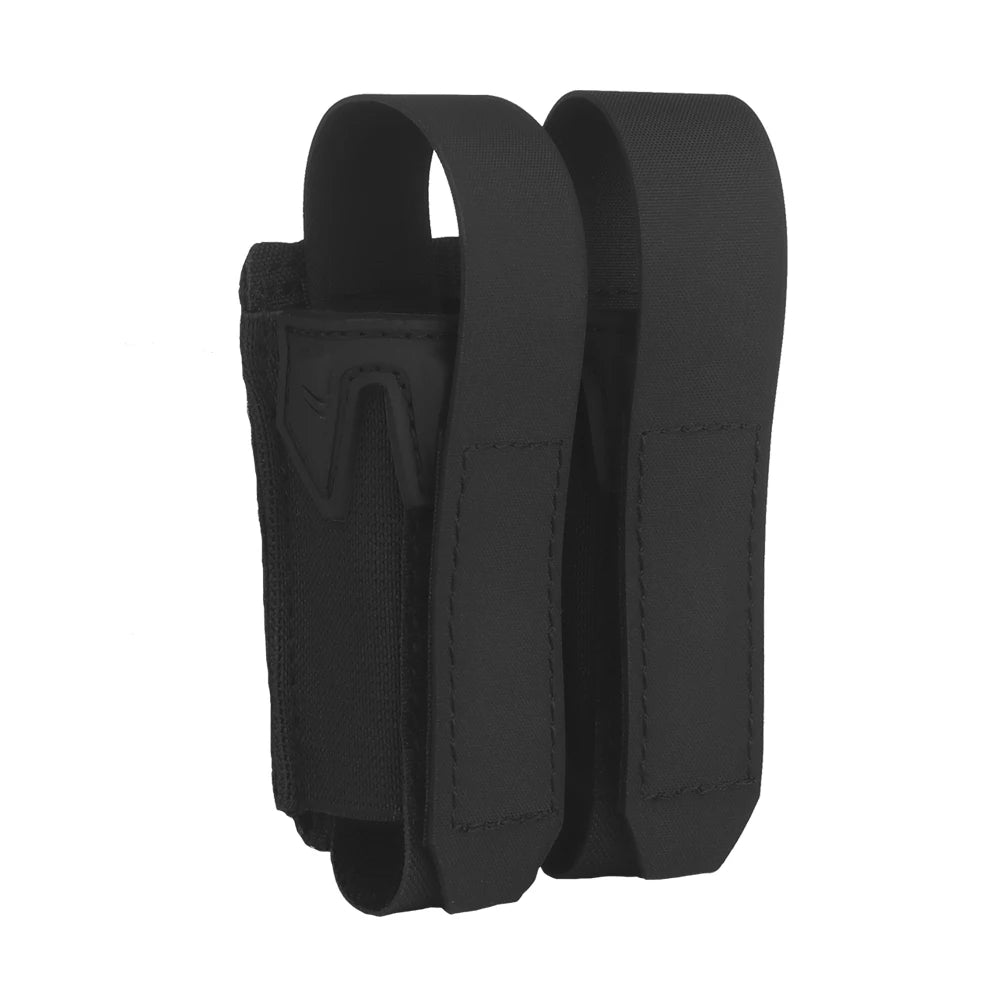 9MM Double Mag Pouch Camo Style Pistol Magazine Pouch MOLLE Quick Release Airsoft Hunting Vest Tactical Belt Gear