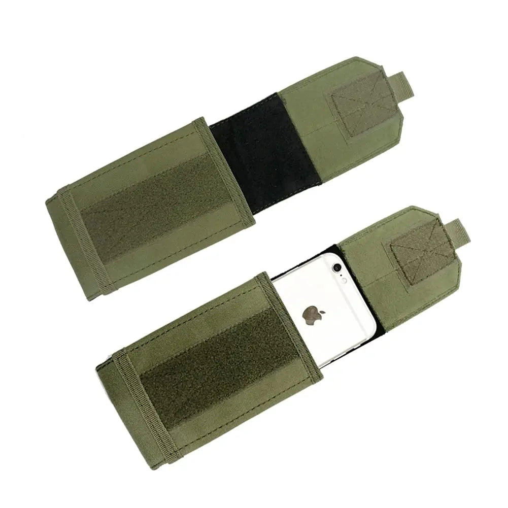 Tactical EDC Bag Molle Belt Pouch Vest Pack Cell Phone Waist Bag Outdoor Camping Hunting Mobile Phone Pouch