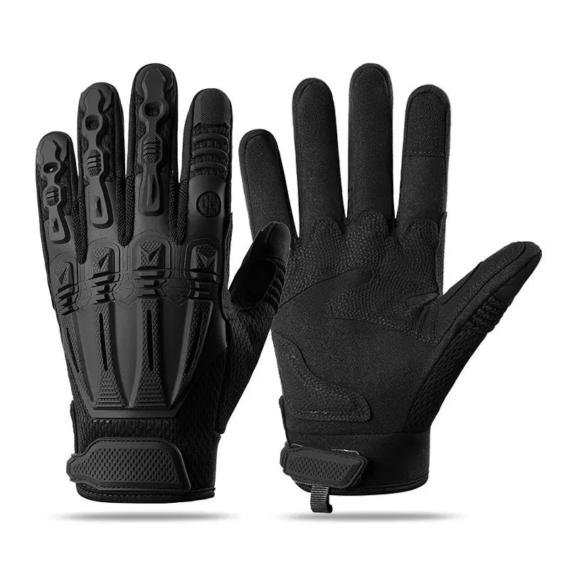 Military Tactical Motorcycle Riding Gloves Full Finger Non-slip Touchscreen Wear-resistant para motos tactical Gear Armor Gloves