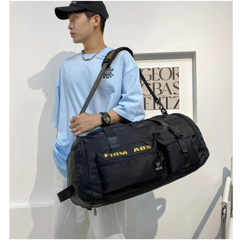 Large Tactical Backpack Women Gym Fitness Travel Luggage Handbag Camping Training Shoulder Duffle Sports Bag For Men Suitcases