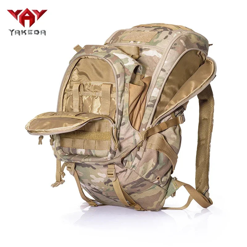 Outdoor Tactical Backpack - Military Assault Pack Army Mole Backpack 1000D, Nylon Daypack Rucksack Bag for Camping Hiking