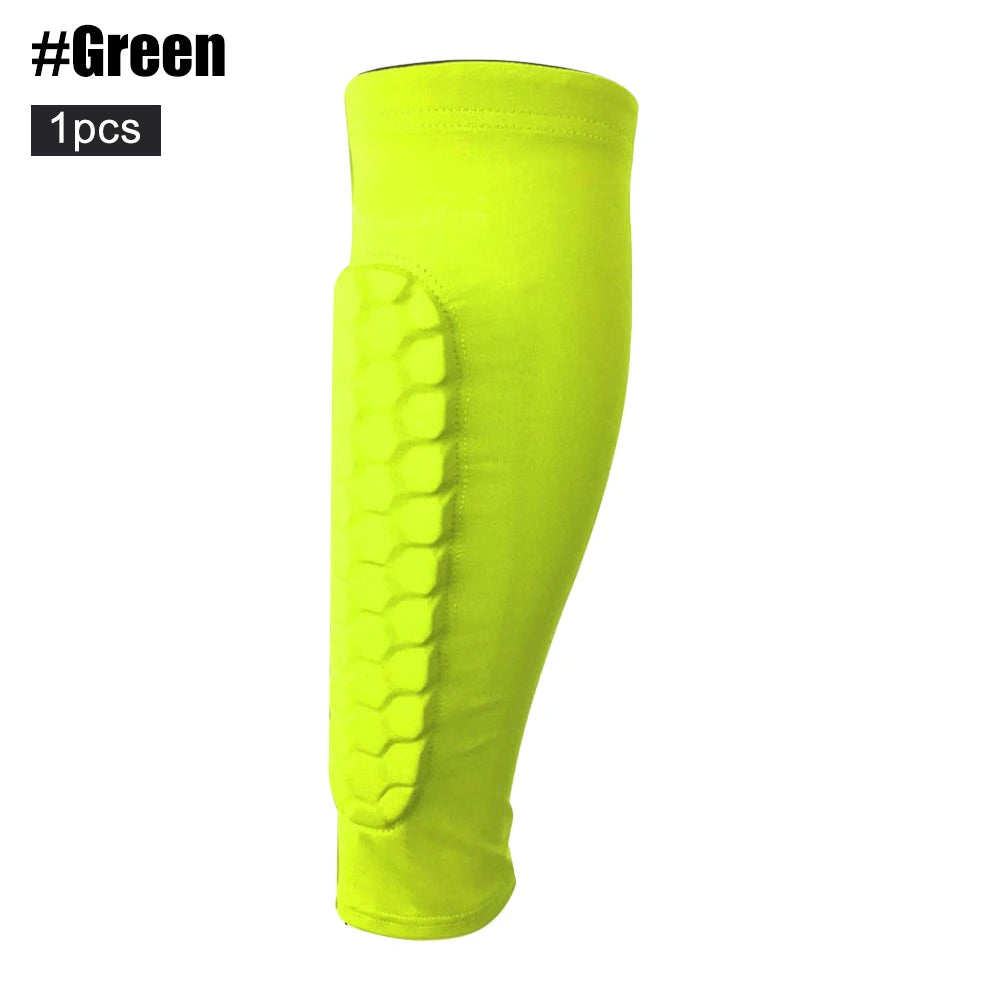 1Pcs Shin Guards Shin Pad for Kid Youth Adult - Calf Compression Sleeve with Honeycomb Pad, Support for Shin Splint Baseball